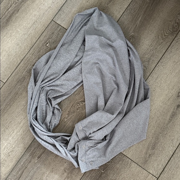 Lululemon vinyasa scarf grey heathered fossil - Picture 2 of 3